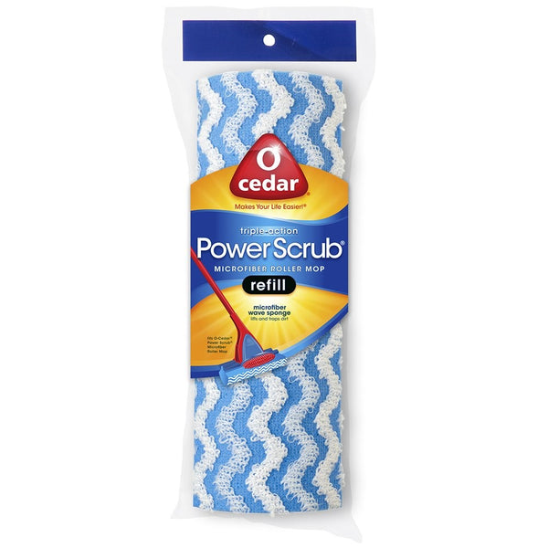 O-Cedar Triple Action Power Scrub Roller Mop Refill