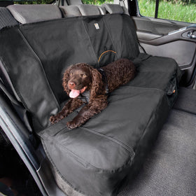 Kurgo Wander Dog Car Seat Cover, Charcoal Gray - Stain Resistant - Waterproof - Universal Fit