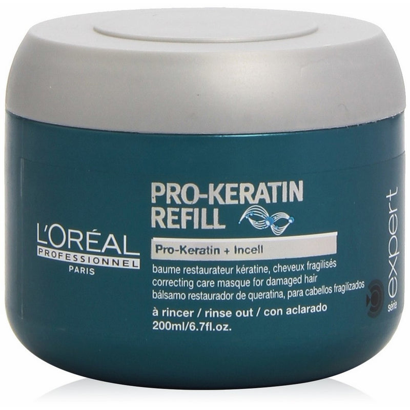 L'Oreal Serie Expert Pro Keratin Refill Correcting Care Mask for Unisex, 6.7 Ounce