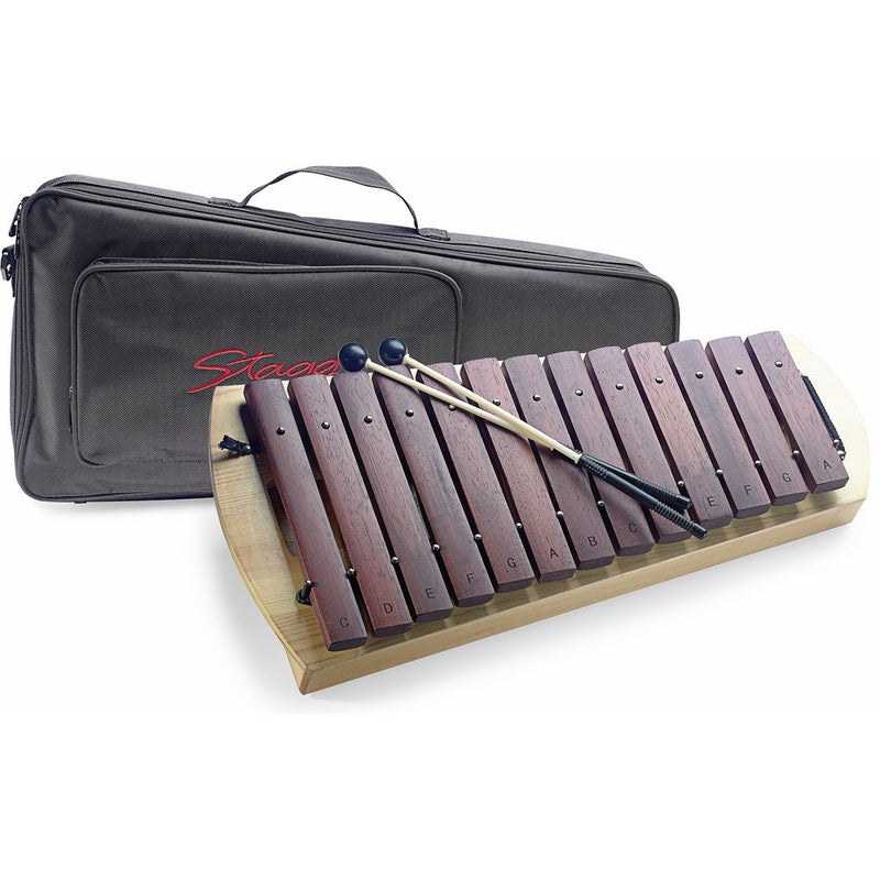 Stagg XYLO-P16 16-Key Diatonic Xylophone with Gig Bag & Mallets Included
