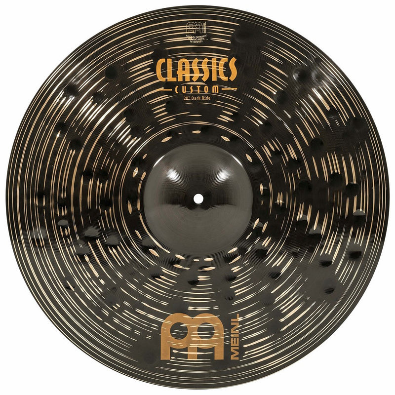Meinl Cymbals CC20DAR Classics Custom 20-Inch Dark Ride Cymbal (VIDEO)