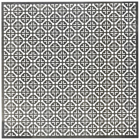 M-D Hobby & Craft 573-50 Silver Colored Metal Sheet, 12 by 12-Inch, Mosaic