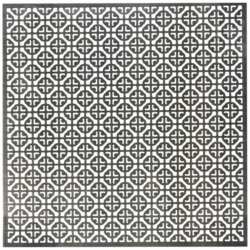 M-D Hobby & Craft 573-50 Silver Colored Metal Sheet, 12 by 12-Inch, Mosaic