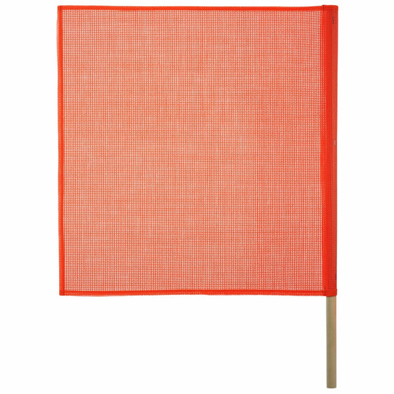 Keeper 04901 18" x 18" Safety Flag with Wooden Dowel