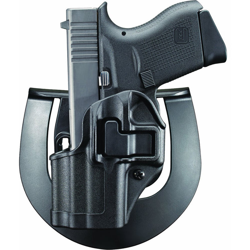 BLACKHAWK! SERPA CQC Concealment Holster for Glock 43, Left, Matte Black