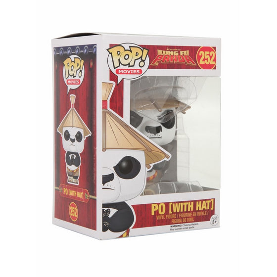 Funko POP Movies: Kung Fu Panda - Po with Hat Action Figure