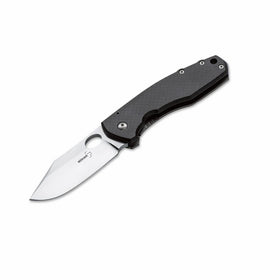 Boker Plus F3 CF II Folding Knife Blade with Black Carbon Handle
