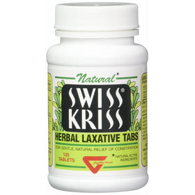 Swiss Kriss Herbal Laxative Tablets 120 ea