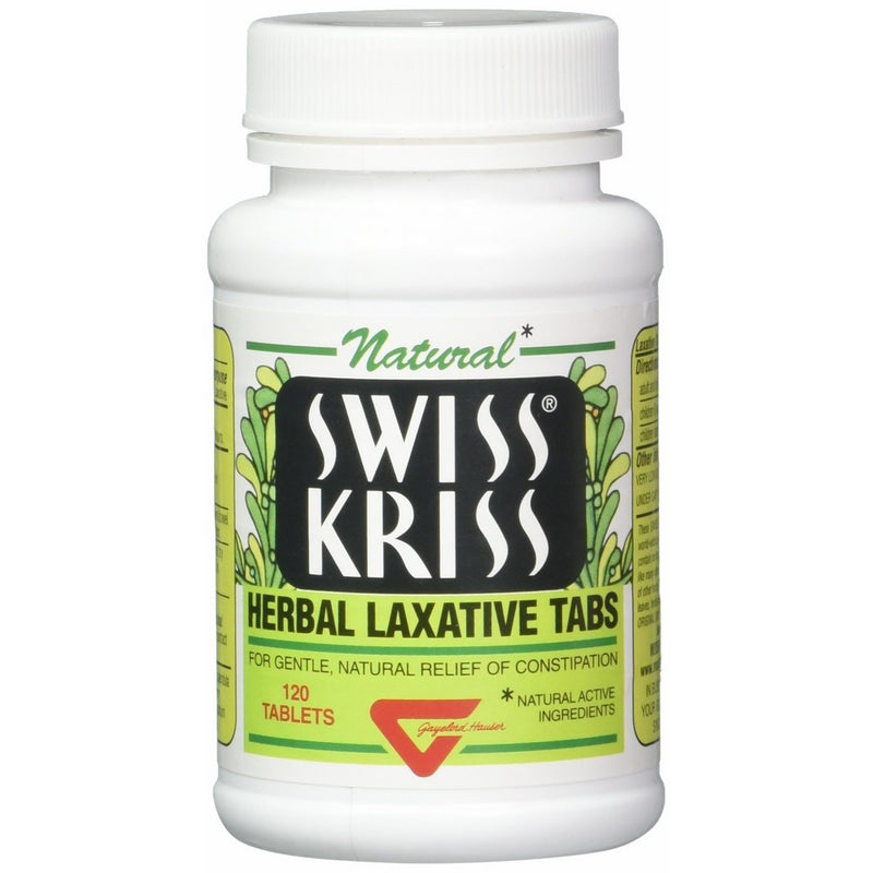 Swiss Kriss Herbal Laxative Tablets 120 ea