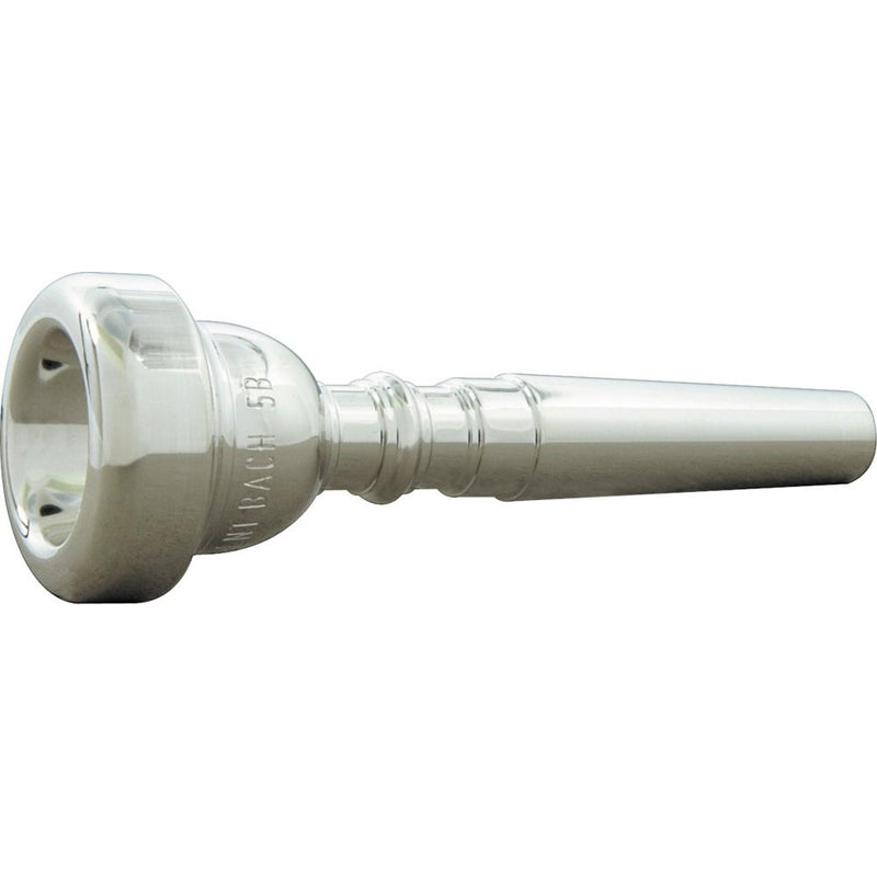 Bach 3518HB Silver Plated 8-1/2 B Cup Trumpet Mouthpiece, Medium Deep