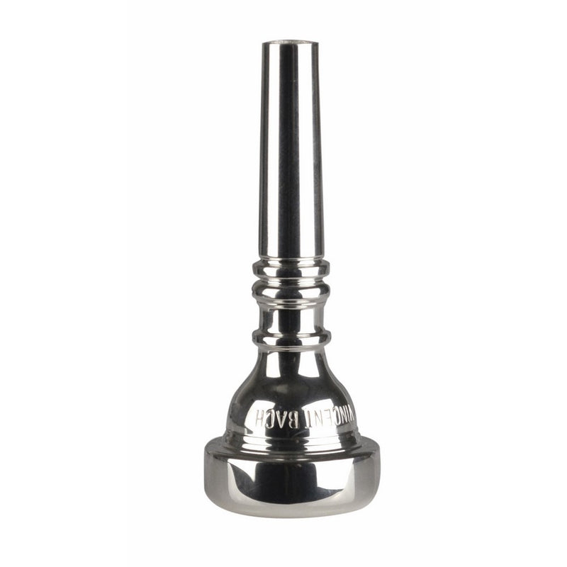Bach 3493E Silver Plated 3E Cup Cornet Mouthpiece, Shallow