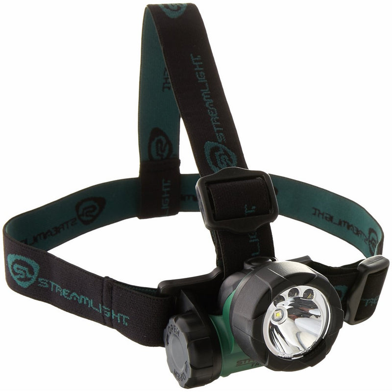 Streamlight 61051 Trident Super-Bright LED Multi-Purpose Headlamp, Green
