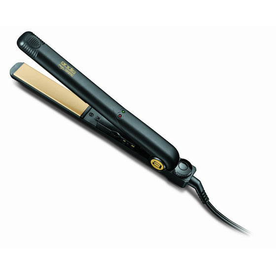 Andis 1-Inch High Heat Ceramic Hair Flattening Iron, Black (67095)