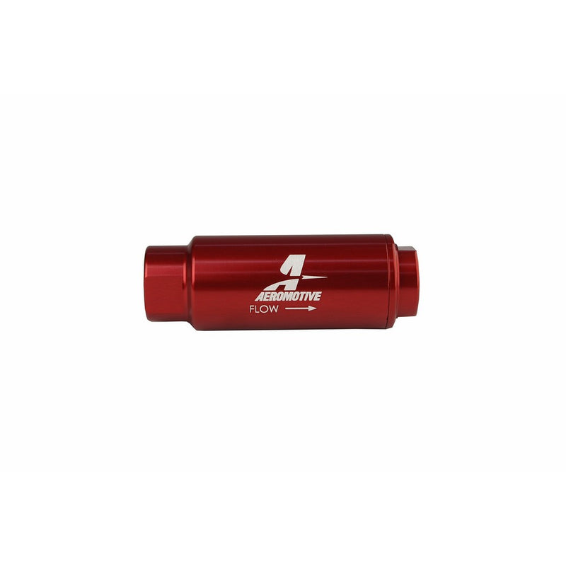 Aeromotive 12303 In-Line Filter (40-Micron Fabric Element)