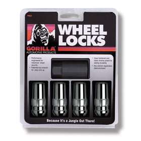 Gorilla Automotive 76641N Duplex Acorn Wheel Locks (14mm x 1.50 Thread Size) - Pack of 4