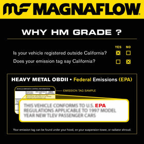 MagnaFlow 23285 Direct Fit Catalytic Converter (Non CARB compliant)