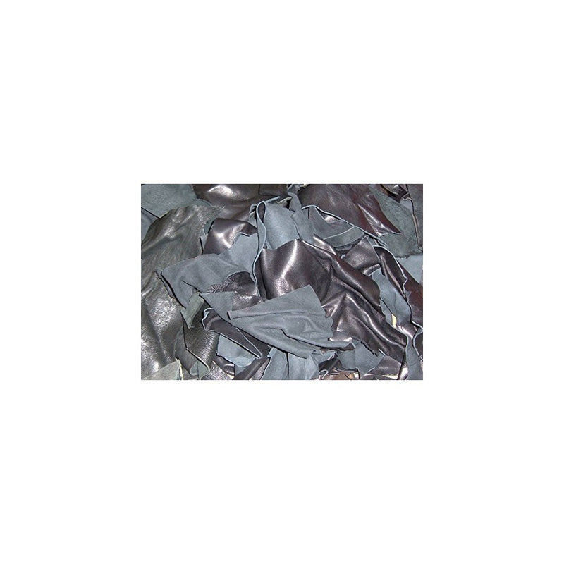 2-Lb Assorted Leather Scraps. Great for Crafts