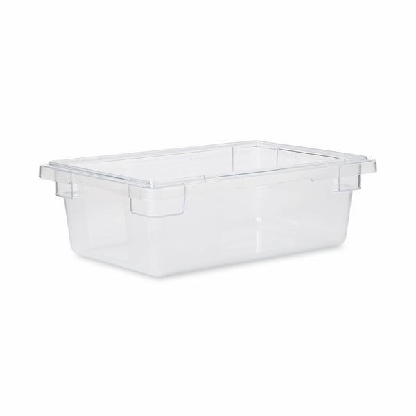 Rubbermaid Commercial FG330900CLR Food/Tote Box, 3.5-gallon (Lid Not Included)