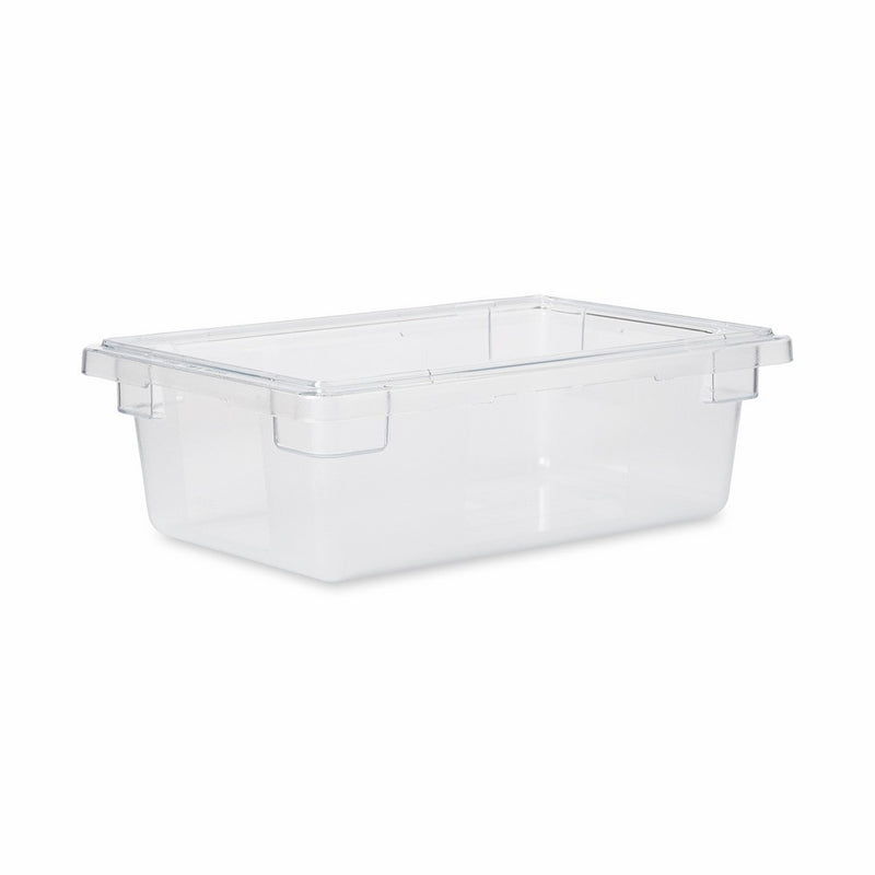 Rubbermaid Commercial FG330900CLR Food/Tote Box, 3.5-gallon (Lid Not Included)