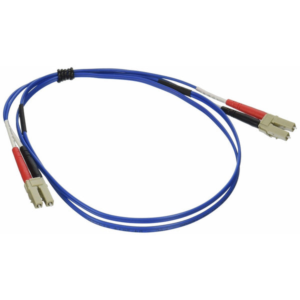 C2G/Cables to Go 37365 LC/LC Duplex 50/125 Multimode Fiber Patch Cable (1 Meter, Blue)