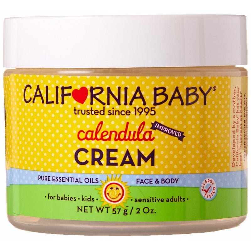 California Baby Calendula Cream, 2 oz (Pack of 2)