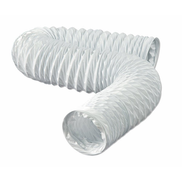 Dundas Jafine FD420ZW Flexible White Vinyl Duct, 4-Inches by 20-Feet