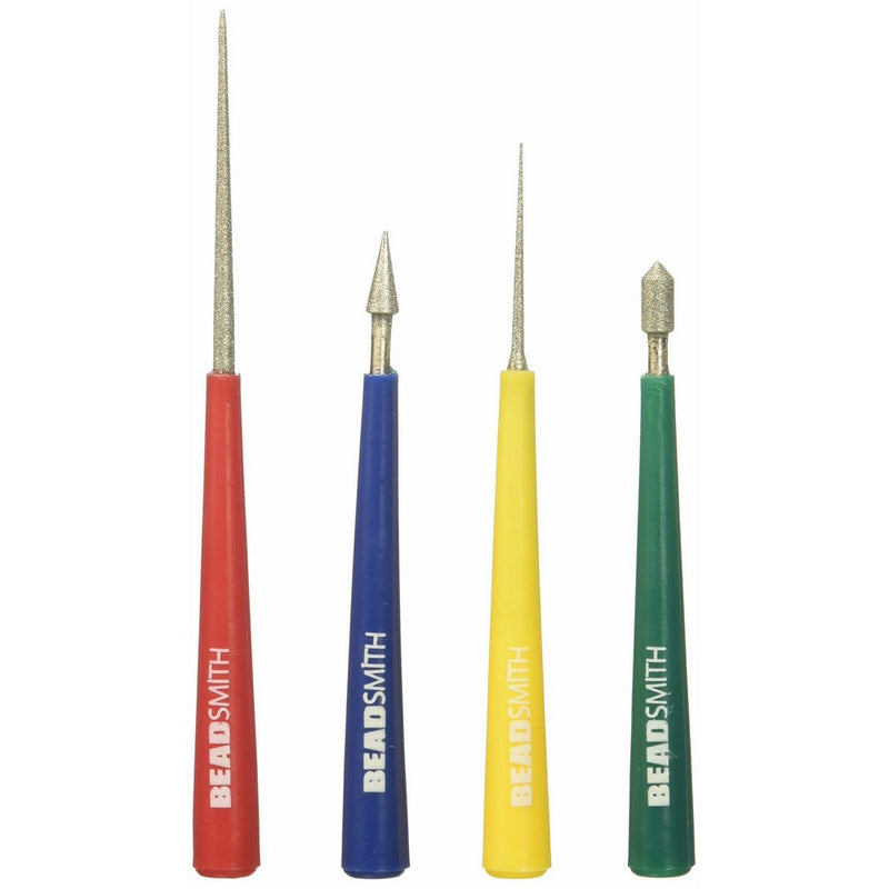 Beadsmith 4 Piece Bead Reamer Set