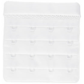 Soft Seal Bra Extender 3"-White