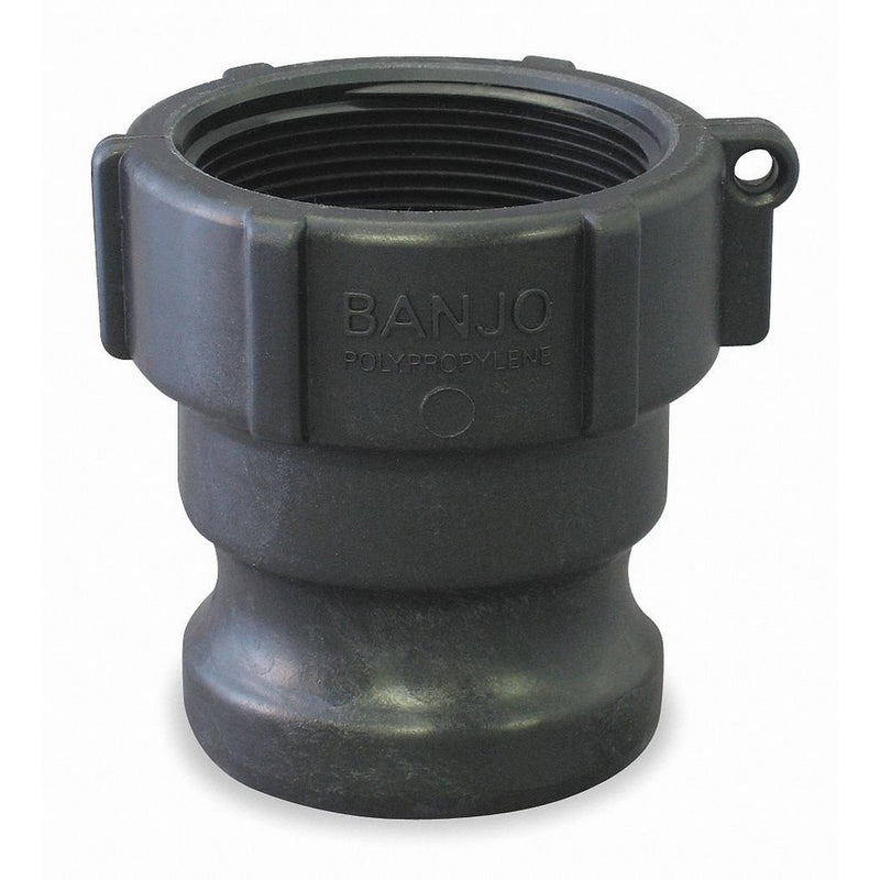 Banjo 100A Polypropylene Cam & Groove Fitting, 1" Male Adapter x NPT Female