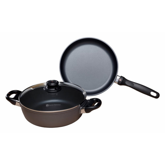 Swiss Diamond 6008i Induction 3-Piece Cookware Set