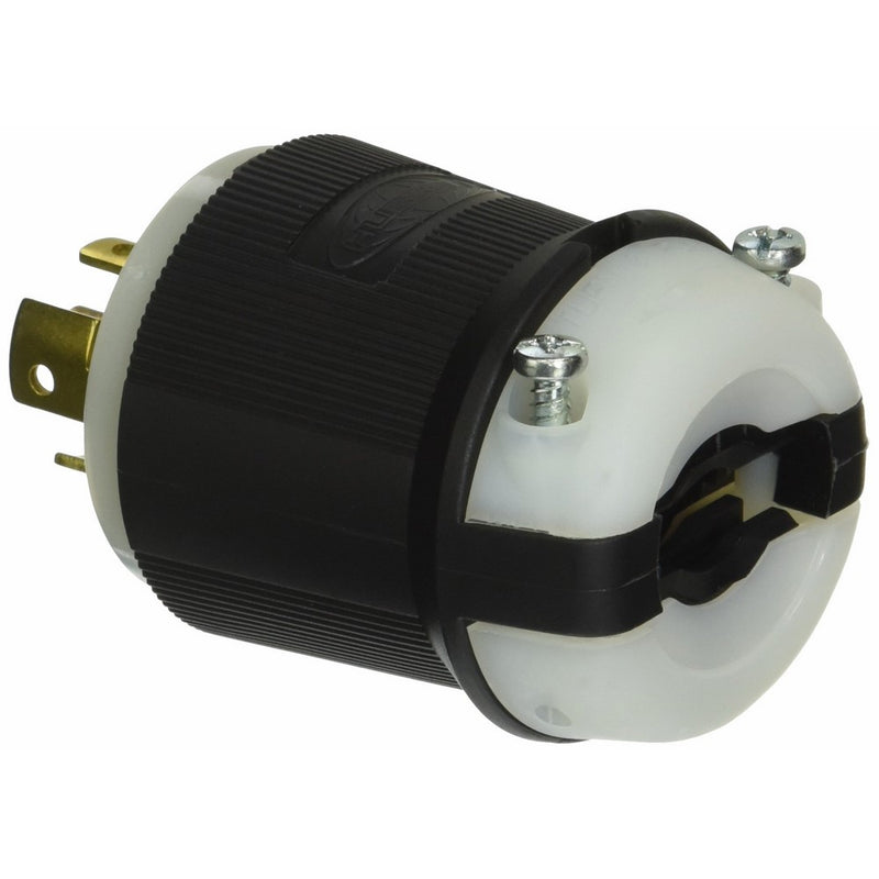 Hubbell HBL3521C Locking Plug, 20 amp, 250V/10 amp, 600V, 4 Pole, 5 Wire