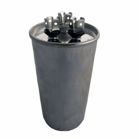 Dual Run Capacitor, Round, 20 5 Mfd., 370 Volt, CD205X370R