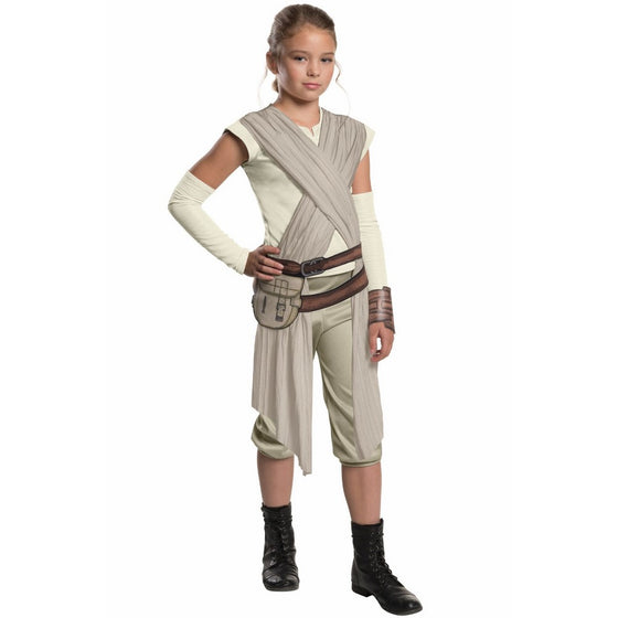 Star Wars: The Force Awakens Child's Deluxe Rey Costume, Medium