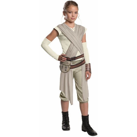 Star Wars: The Force Awakens Child's Deluxe Rey Costume, Large