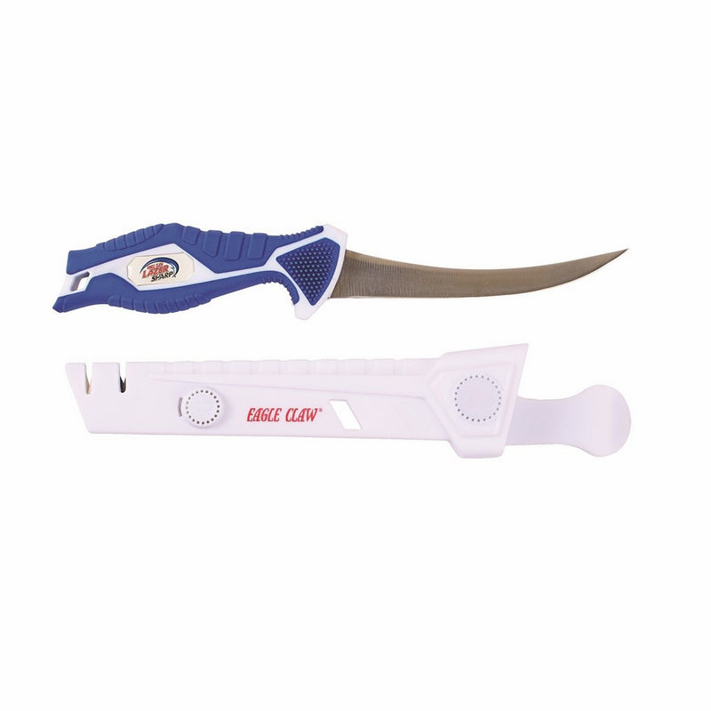 Eagle Claw LFK1 Lazer Sharp Fillet Knife 6" with Sheath