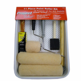 Linzer Roller/Tray Set 11 Piece Polyester Trim 9 "