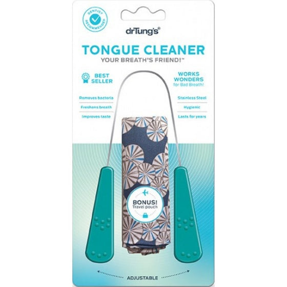 Dr. Tung's Stainless Steel Tongue Cleaner 1 ea (Pack of 2)