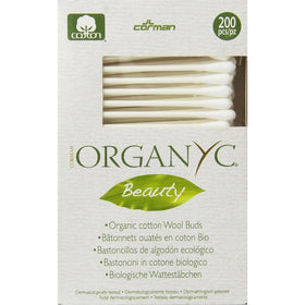 Organyc Beauty Organic Cotton Swabs - 200 Swabs (400 CT)