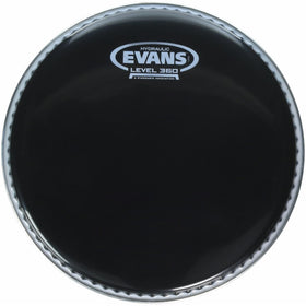 Evans Black Hydraulic Drum Head - 8 Inch