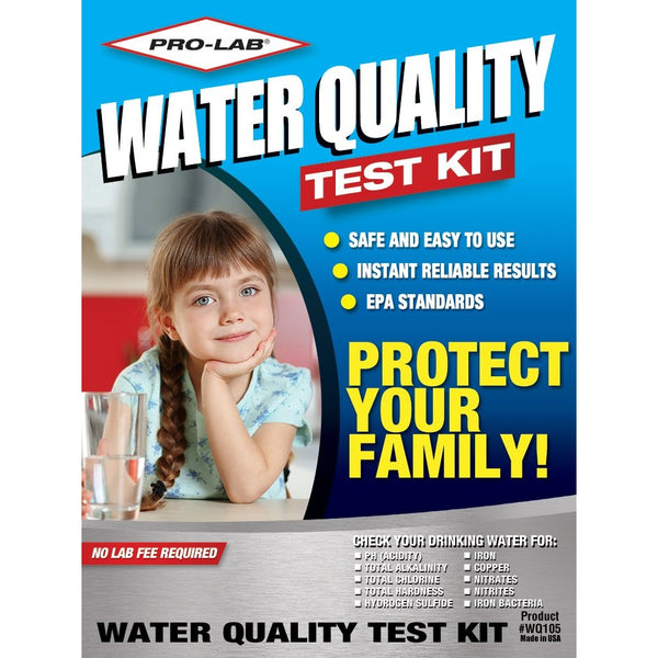 PRO-LAB Water Quality Do It Yourself Test Kit WQ105