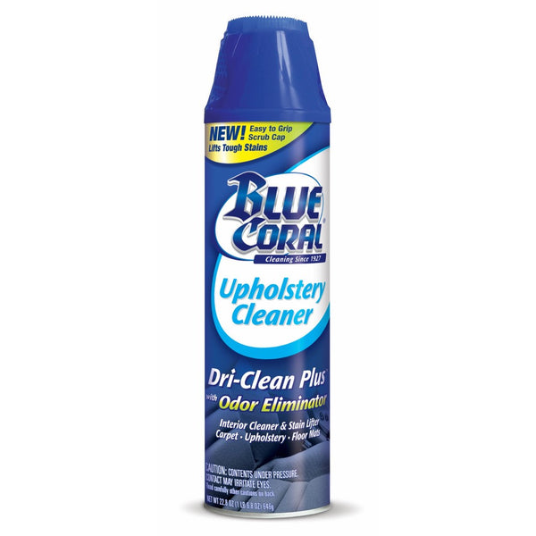 Blue Coral DC22 Upholstery Cleaner Dri-Clean Plus with Odor Eliminator, 22.8 oz. Aerosol