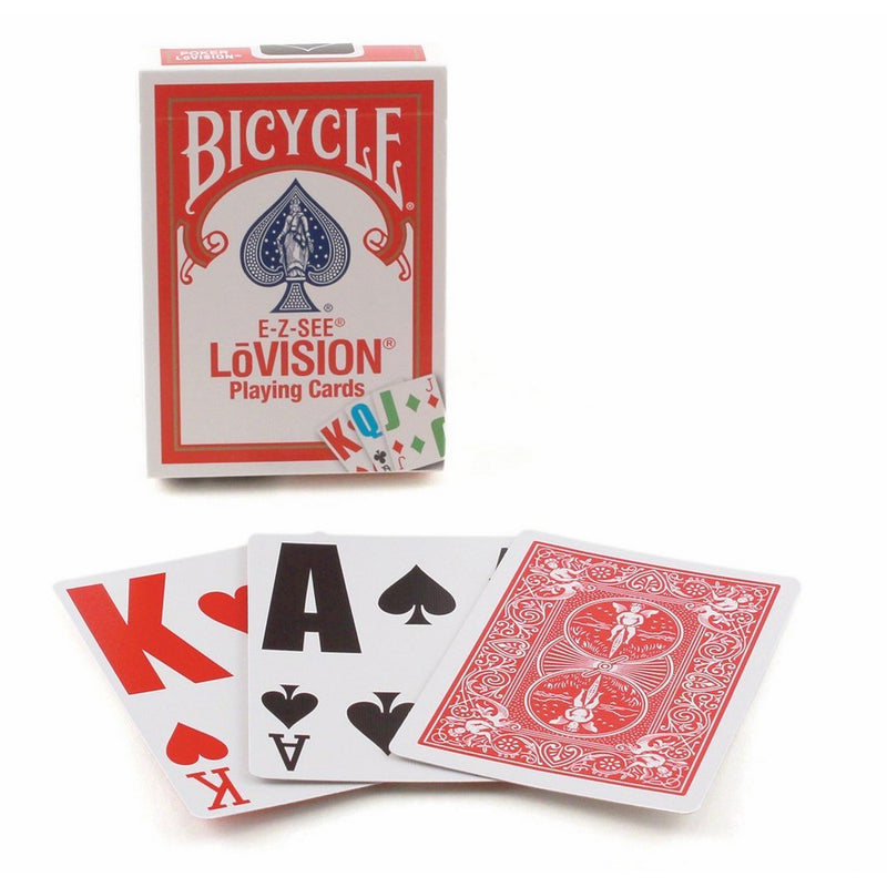 Bicycle E-Z See/Lo- Vision Playing Card Deck