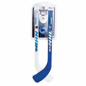 Franklin Sports Mini Hockey Stick and Ball Set - NHL - Includes 2 Mini Sticks and Foam 2 Balls