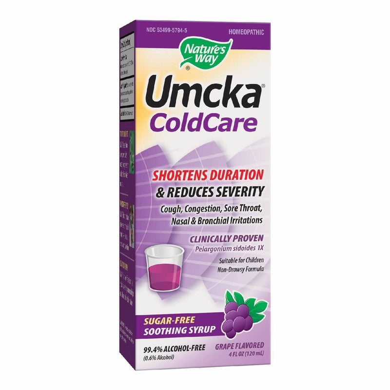 Nature's Way Umcka Sugar-Free Grape Syrup, 4 Ounce