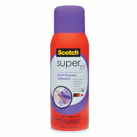 3M(TM) Super 77 Multipurpose Adhesive Spray, 10.7 Ounces (7716)