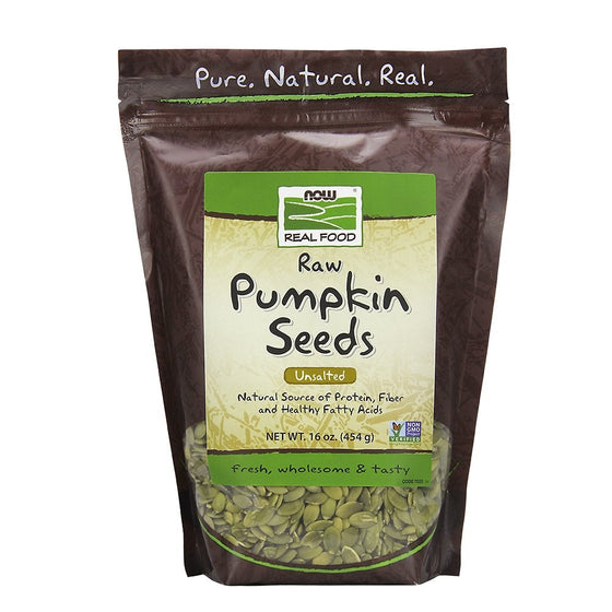 NOW Foods Pumpkin Seed Raw, 1 lb