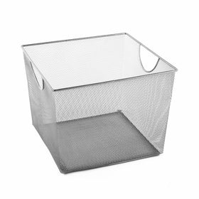 Design Ideas Mesh Storage Nest, Silver, Giant