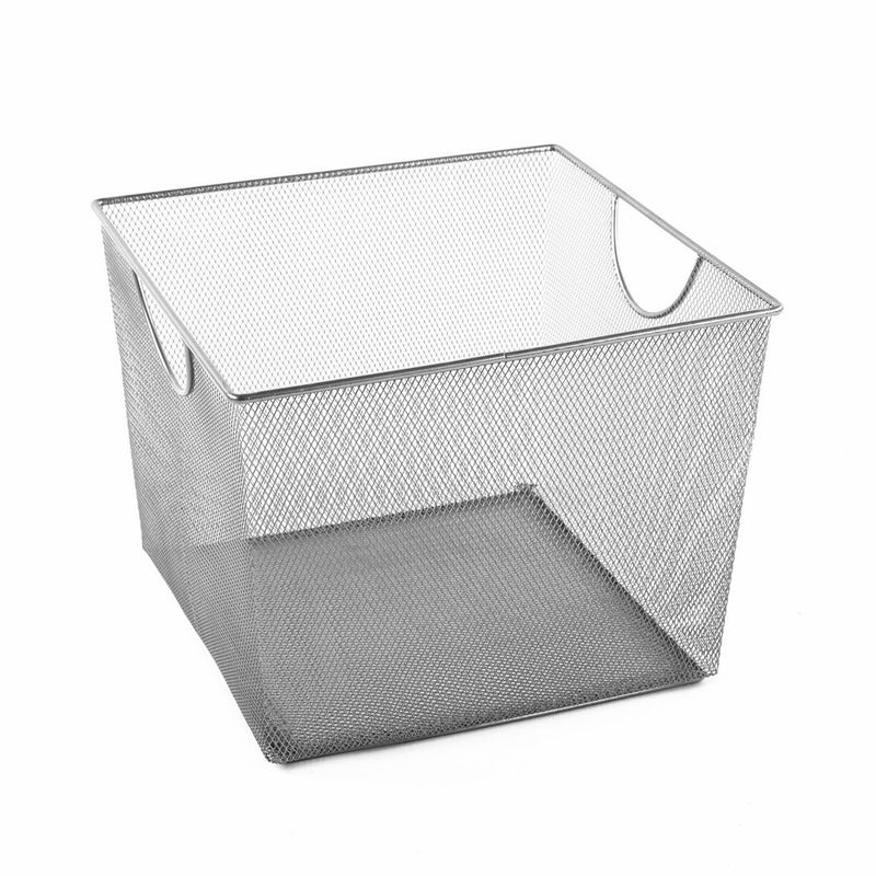 Design Ideas Mesh Storage Nest, Silver, Giant