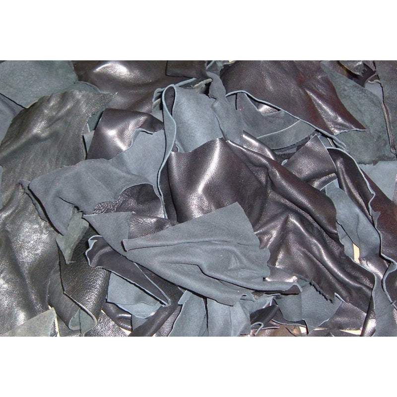 LEATHER SKIN HIDES FOR ARTS & CRAFTS (1 POUND)
