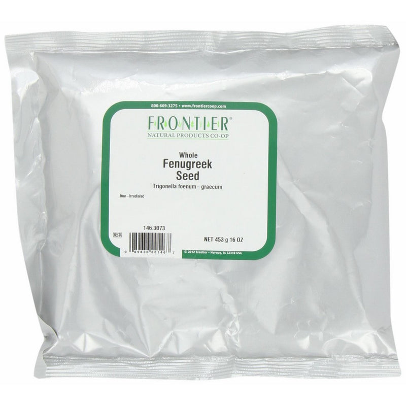 Frontier Fenugreek Seed Whole, 16 Ounce Bags (Pack of 3)